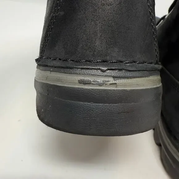 Timberland Hiking Boots Women's 7 Black Suede Leather Hikers Outdoors - Picture 5 of 12